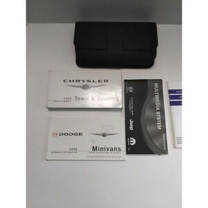 2008 Chrysler‎ Town & Country Owner's Manual with Case